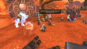 alt="lor'themar theron speaking with jaina proudmoore and thalyssra"/>