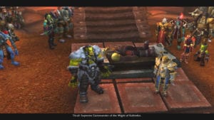 alt="world of warcraft story so far - saurfang's funeral"/>